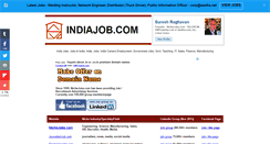Desktop Screenshot of indiajob.com